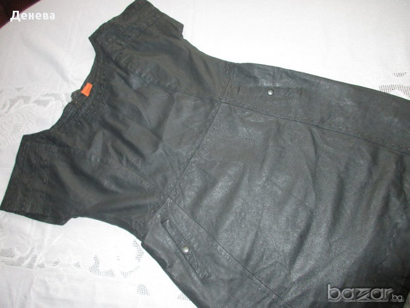 ЕСТЕСТВЕНА КОЖА на OBJECT - дамска кожена рокля, снимка 1