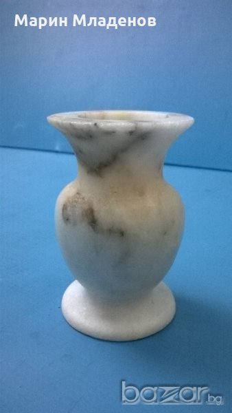 Мраморна ваза-малка, снимка 1