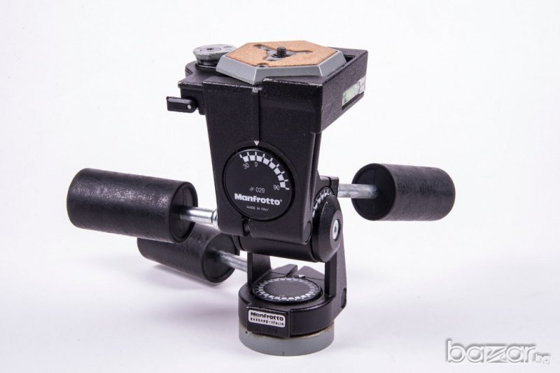 Manfrotto 029 глава за трипод 3D., снимка 1
