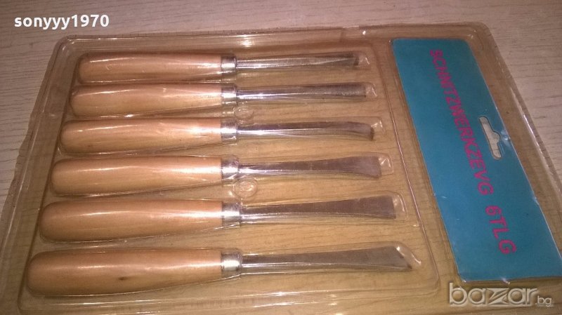 НОВИ-Длета за резбоване-различни видове криви прави извити, снимка 1