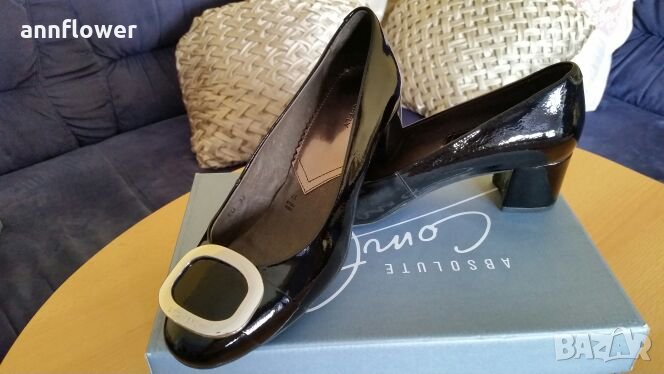 Обувки Stonefly лак 37, снимка 1