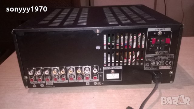 sony ta-ex5-made in japan-внос швеицария, снимка 8 - Ресийвъри, усилватели, смесителни пултове - 23279940