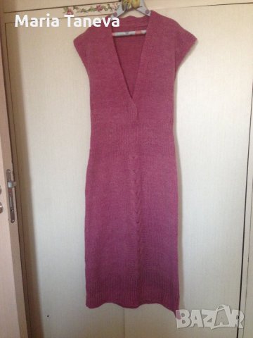 Ръчно плетен вълнен сукман, снимка 1