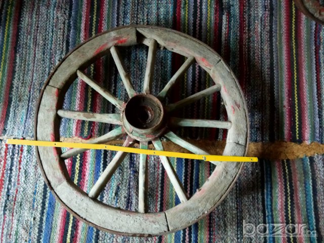 Продавам колела от конска каруца, снимка 6 - Антикварни и старинни предмети - 17876954