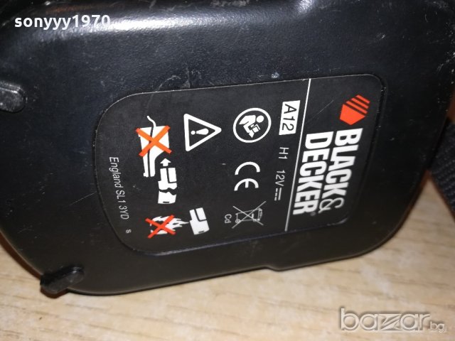 black & decker-с 2 батерии и зарядно-внос швеицария, снимка 12 - Други инструменти - 20549551