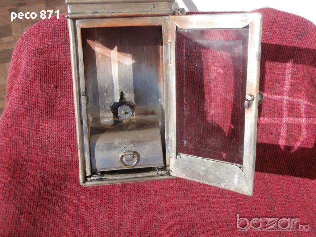 Рядък стар ветроупорен фенер, снимка 10 - Антикварни и старинни предмети - 17246054