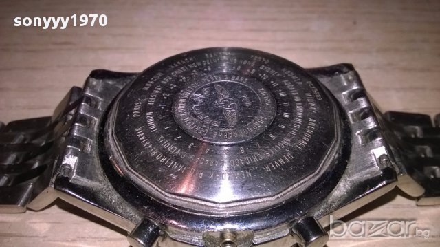 Breitling chronometre navitimer-за ремонт-внос швеицария, снимка 12 - Мъжки - 17777112
