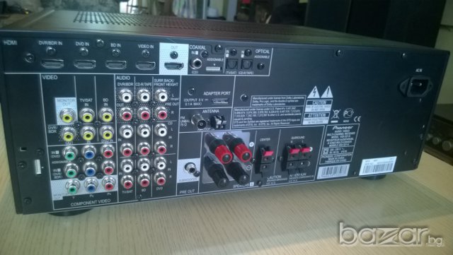 pioneer vsx-521-k-5hdmi-bluetooth-audio/video-multi-channel receiver-от швеицария, снимка 8 - Ресийвъри, усилватели, смесителни пултове - 7524198