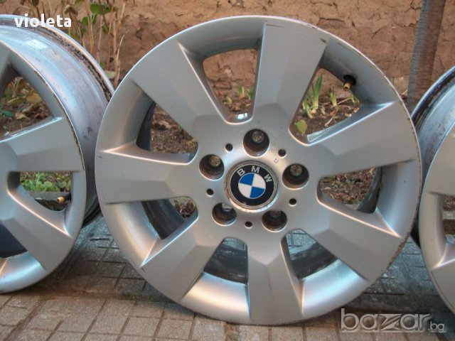 БМВ оригинални, 16ки, 7J, центр. отвор 72.5мм- 160лв., снимка 4 - Гуми и джанти - 13108400