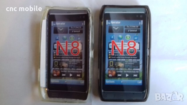 Nokia N8 калъф - силиконов гръб - case