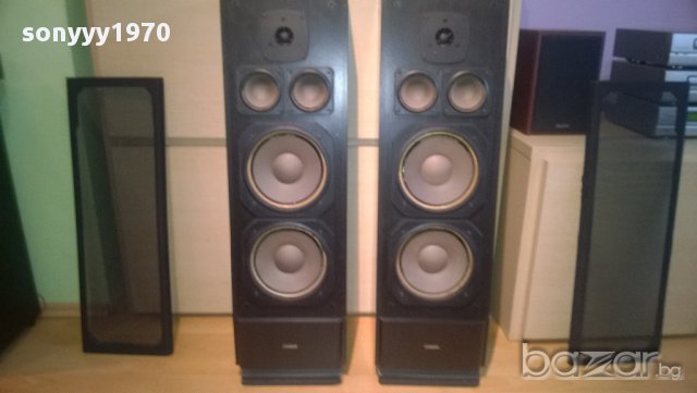 fisher hi-fi ste-225 8ohms-2х160-250watts-2 броя-95/30/30см-внос швеицария
