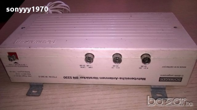 Schwaiger bn-5330-germany-усилвател-антенен-внос швеицария, снимка 4 - Части и Платки - 17432455
