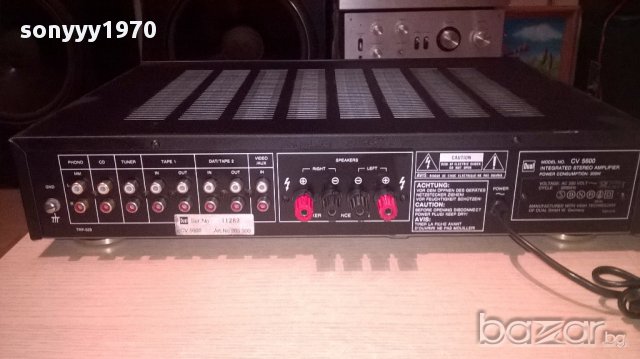 ПОРЪЧАН-Dual cv5600 audiophile concept high current-w.germany-за ремонт, снимка 14 - Ресийвъри, усилватели, смесителни пултове - 16687815