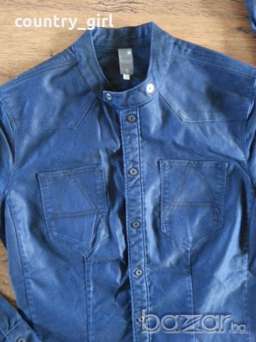 G-star A-crotch Jetler Slim Shirt - страхотна дамска риза, снимка 8 - Ризи - 19534106