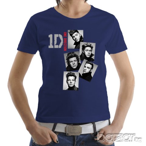 Уникални дамски тениски на One Direction! Поръчай тениска по твой дизайн, изпрати ни снимка!, снимка 3 - Тениски - 7100463
