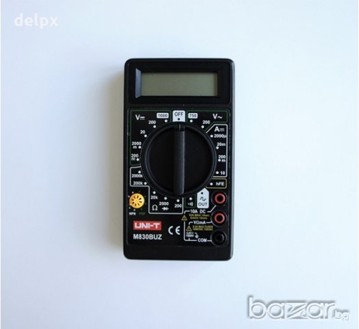 Мултицет със зумер DT-830B VAC/VDC | ADC | OHM , снимка 1