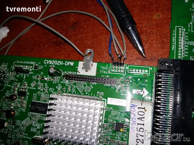 MAIN AV BOARD CV9202H-DPW, снимка 2 - Части и Платки - 18465723