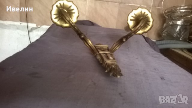 бароков аплик за стена, снимка 3 - Лампи за стена - 25457100