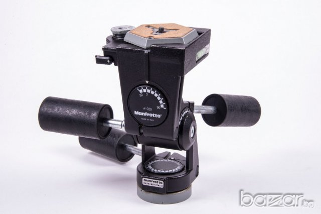 Manfrotto 029 глава за трипод 3D.