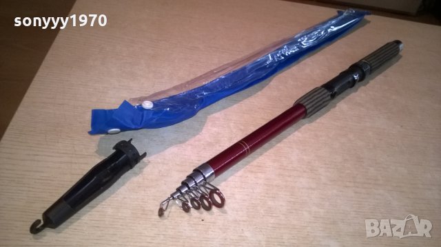 Телескоп, изработен от стъклопласт с керамични водачи. Дължина - 2.7м.