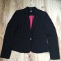 Дамско сако BERSHKA оригинал, размер L, черно с цикламен хастар , НОВО!!, снимка 7