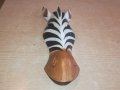 ретро колекция-дървена маска-зебра-31х12х7см-внос швеицария, снимка 7