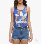 ADIDAS ORIGINALS FRUTAFLOR Дамски Комплект Екип (Потник + Къси Панталони) размер M, снимка 12