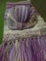 Ръчно плетена шапка тюрбан и шал, снимка 12