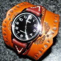 Оригинален Часовник Casio Vintage Гривна ест. Кожа, снимка 1 - Мъжки - 22290254