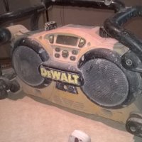 dewalt-строително радио за ремонт-внос англия, снимка 10 - Ресийвъри, усилватели, смесителни пултове - 26108670