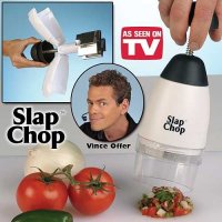 КУХНЕНСКА РЕЗАЧКА SLAP CHOP ЗА ПЛОДОВЕ И ЗЕЛЕНЧУЦИ, снимка 3 - Други стоки за дома - 21922394