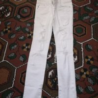 Бял панталон skinny, снимка 3 - Панталони - 24630189