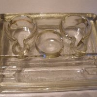 Стъклена мастилница, снимка 5 - Антикварни и старинни предмети - 19909737