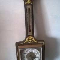 стар часовник,барометър,термометър за декораци, снимка 1 - Антикварни и старинни предмети - 20535559