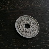 Mонета - Франция - 10 сантима | 1930г., снимка 3 - Нумизматика и бонистика - 26132032