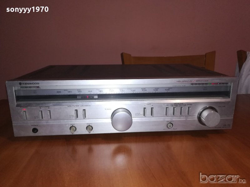 kenwood-stereo receiver-made in japan-внос швеицария, снимка 1