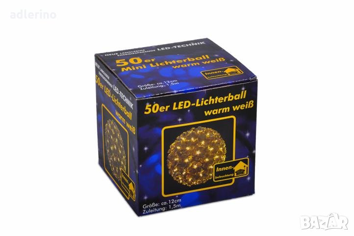  Уникално, светещо кълбо, светеща сфера, Коледна украса, декорация , снимка 1