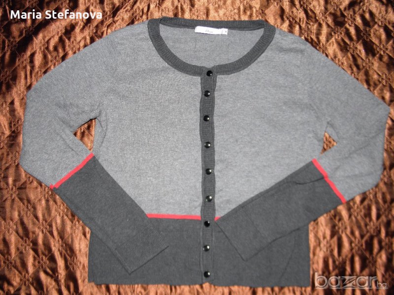 Сива жилетка Miss Etam, снимка 1