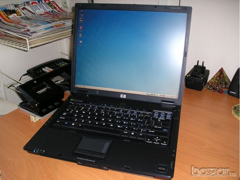 Двуядрен лаптоп HP compaq nc6710b , снимка 1