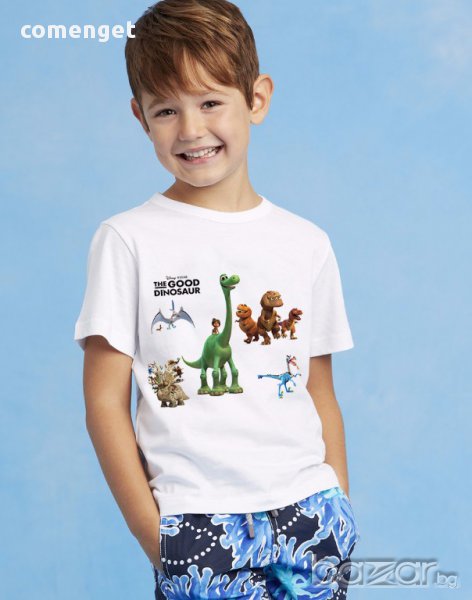 NEW DISNEY! Уникални детски тениски THE GOOD DINOSAUR ДИСНИ! Поръчай тениска С Твоя Идея!, снимка 1