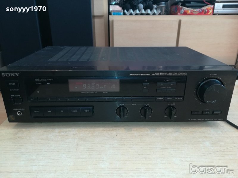 sony str-av370x-stereo receiver-внос от франция, снимка 1