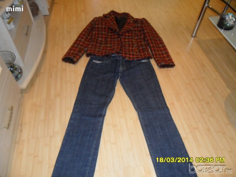 Дънки+ подарък сако, снимка 1