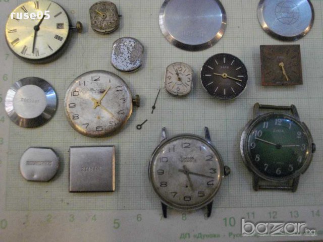 Лот от механични часовници и части за тях, снимка 7 - Други - 11509276
