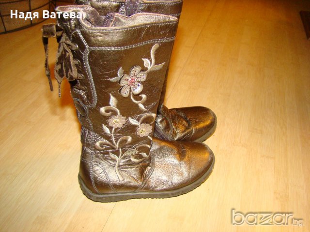 Детски ботуши от естествена кожа., снимка 2 - Детски боти и ботуши - 19992302