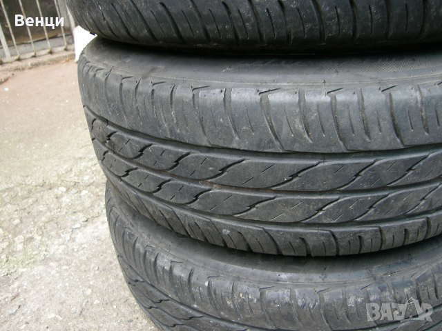 4 бр. алуминиеви джанти с гуми за Opel 15-ки 5x100, снимка 5 - Гуми и джанти - 21577040