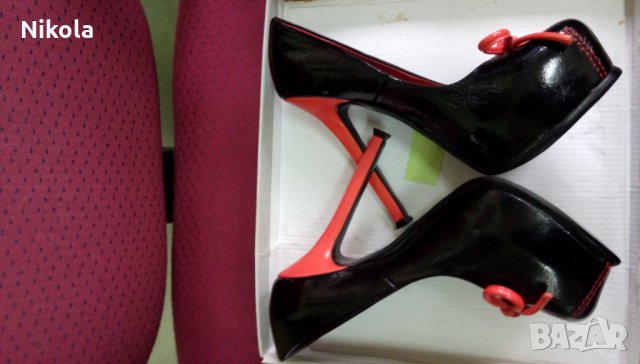 Обувки Stella Marco на висок ток 10см, снимка 8 - Дамски обувки на ток - 23761680