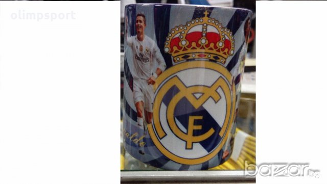 порцеланова чаша Real Madrid нова , снимка 1 - Фен артикули - 19236466