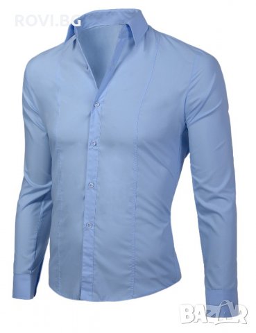 Мъжка Риза / Мъжки Ризи - различни цветове , снимка 3 - Ризи - 21551125