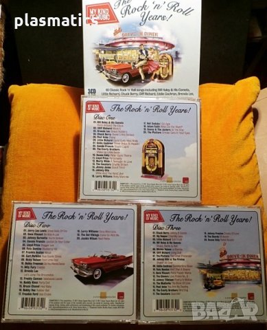 CD(3CDs) - The Rock 'n' Roll Years, снимка 8 - CD дискове - 18583509
