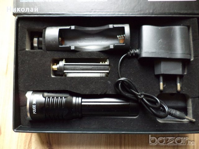 Фенер за лов BL-911-T6 CREE с една батерия 18650, снимка 6 - Екипировка - 16301063